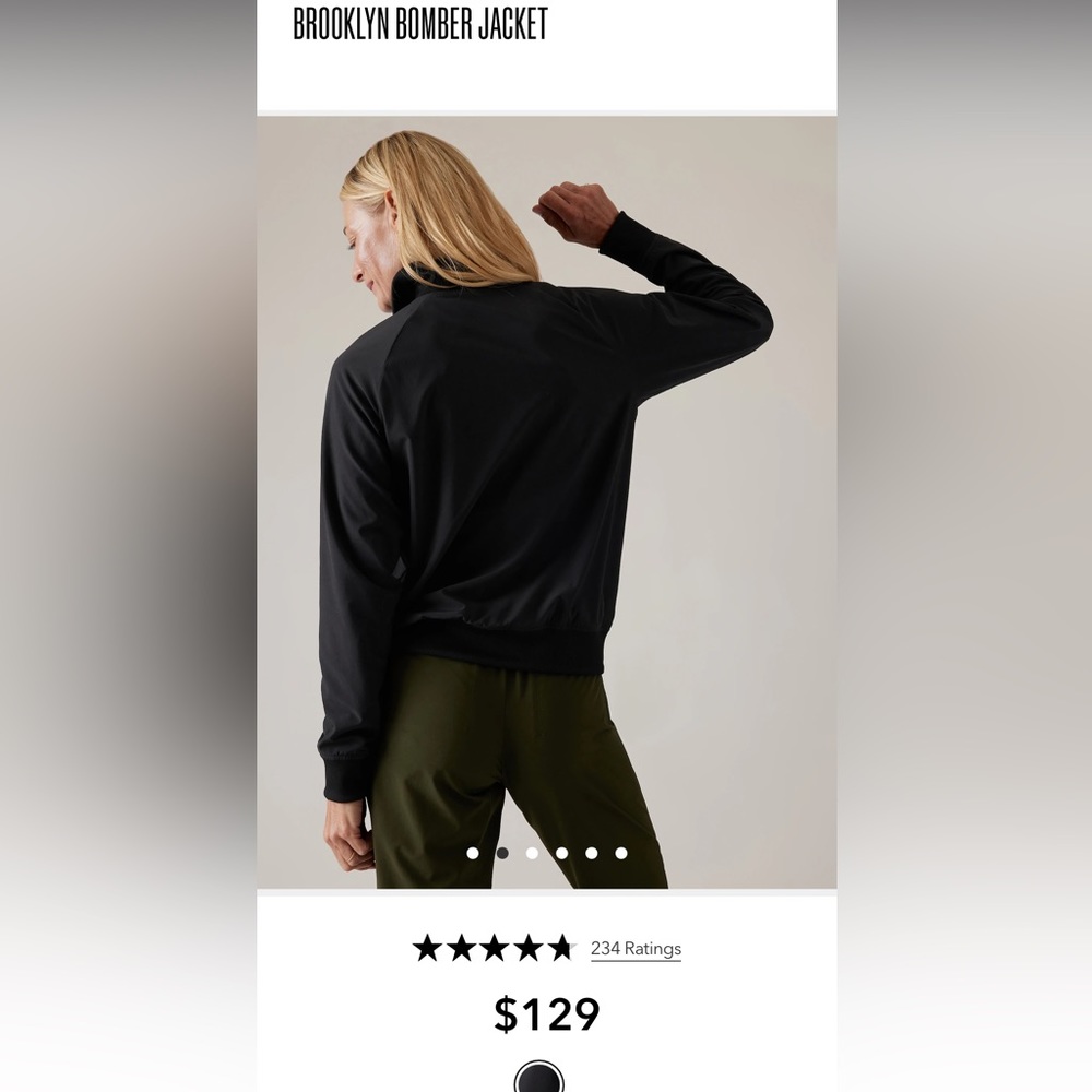 ATHLETA BROOKLYN BOMBER JACKET XXS - Picture 2 of 8